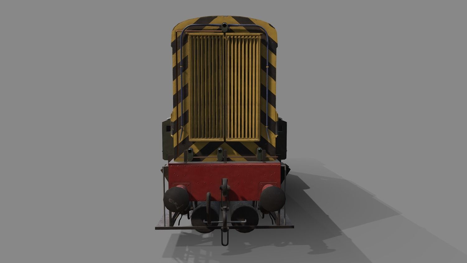 Class 08 Diesel Low-poly 3D model_10