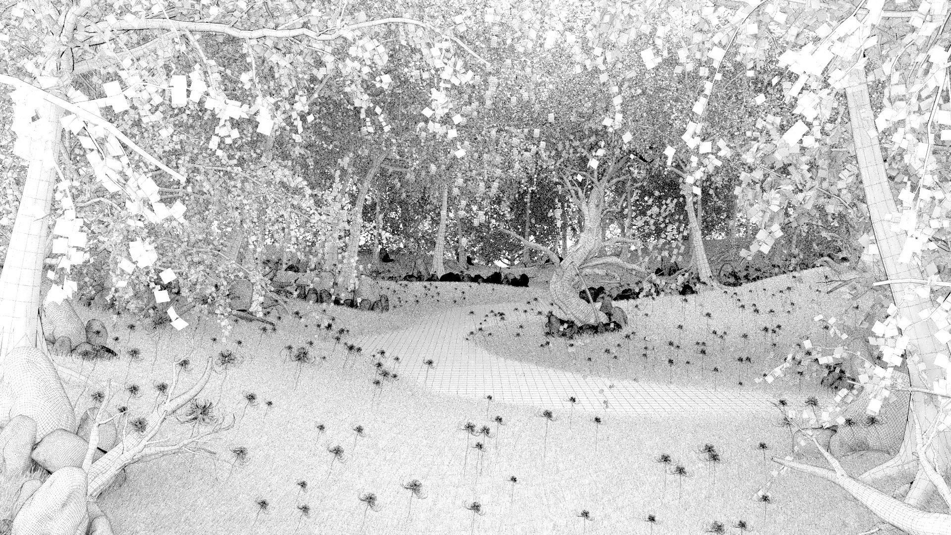 Dead Forest 3D model_11