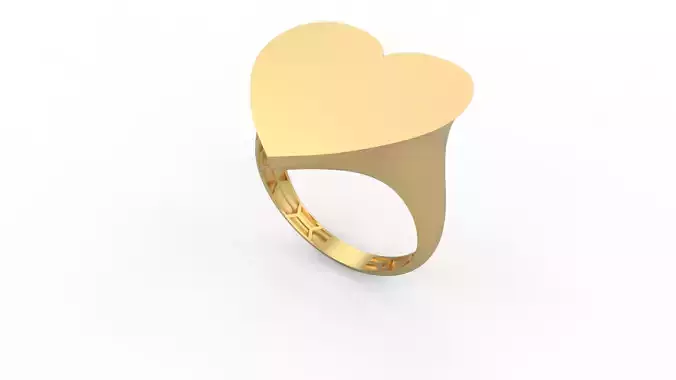 Heart Signet Ring