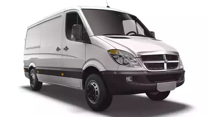 Dodge Sprinter L2H1 2009 3D model