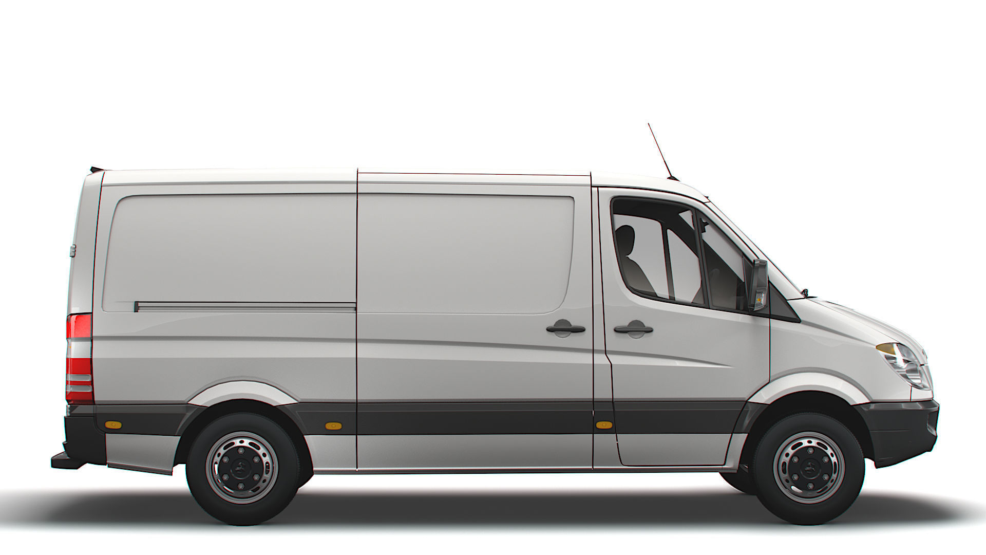 Dodge Sprinter L2H1 2009 3D model_1