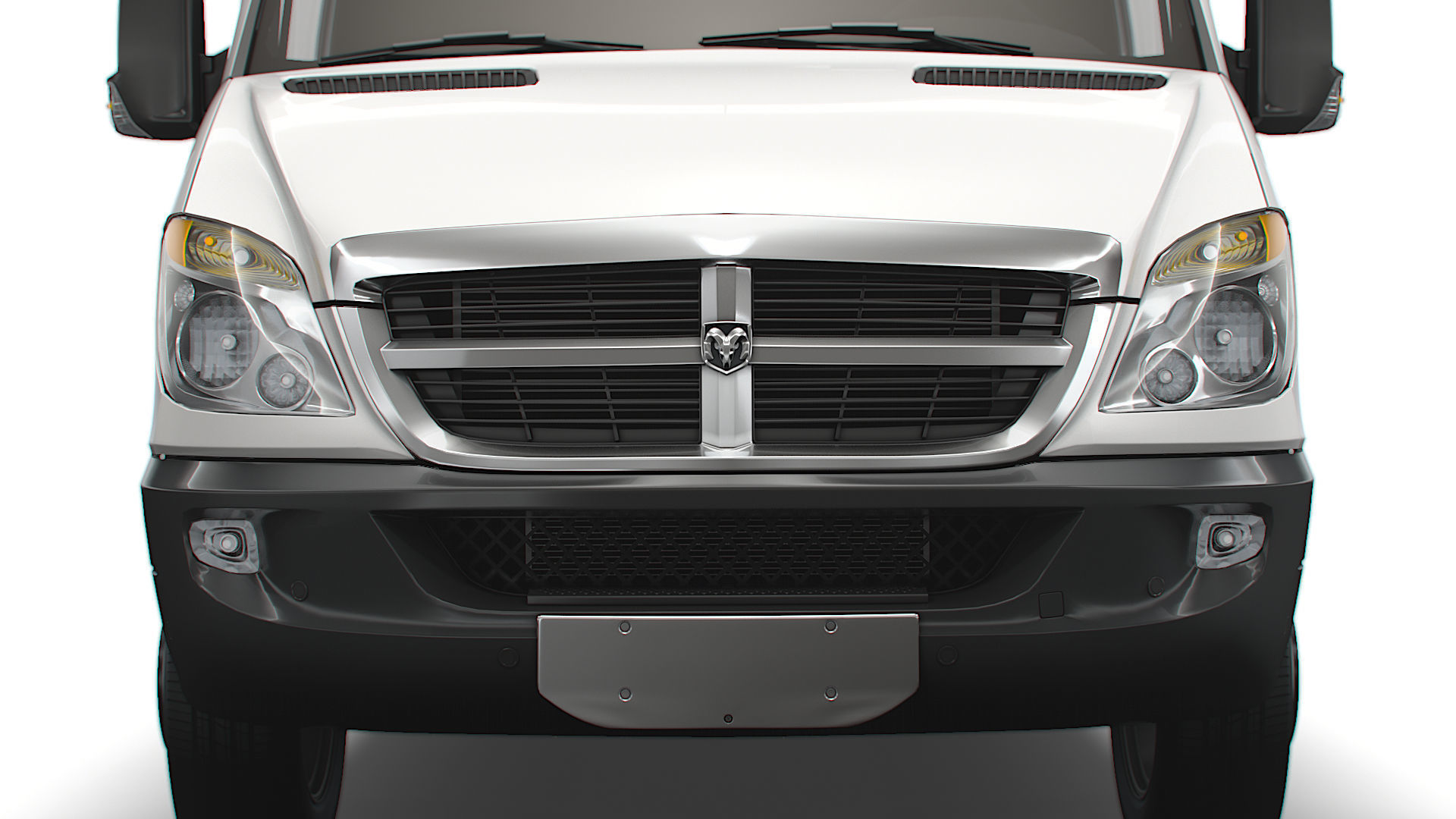 Dodge Sprinter L2H1 2009 3D model_7