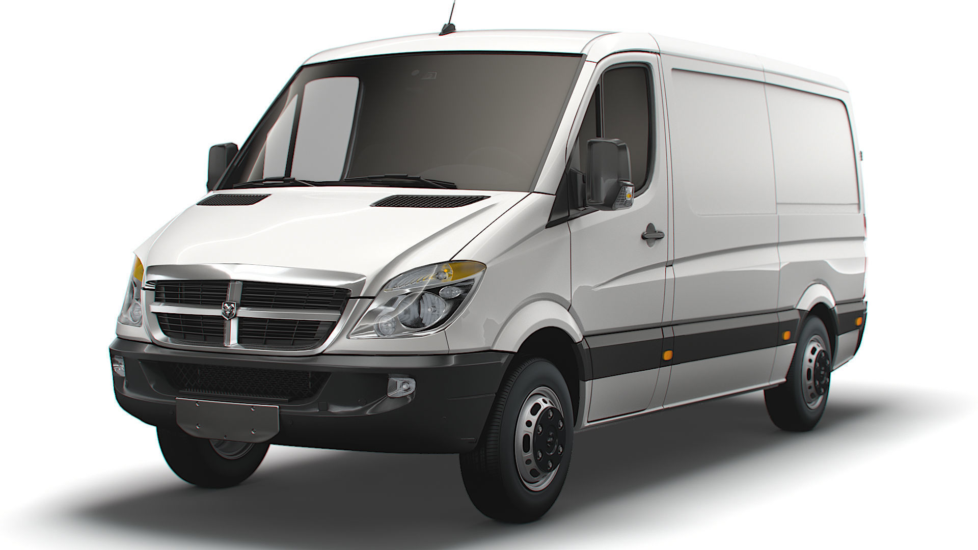 Dodge Sprinter L2H1 2009 3D model_8