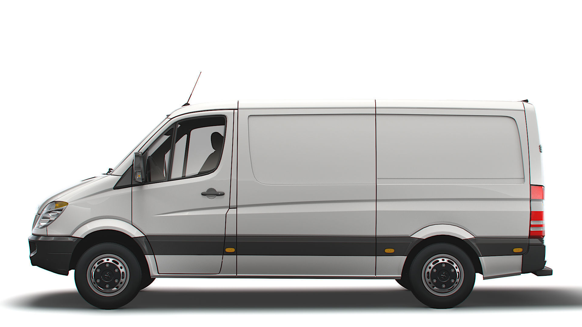 Dodge Sprinter L2H1 2009 3D model_4