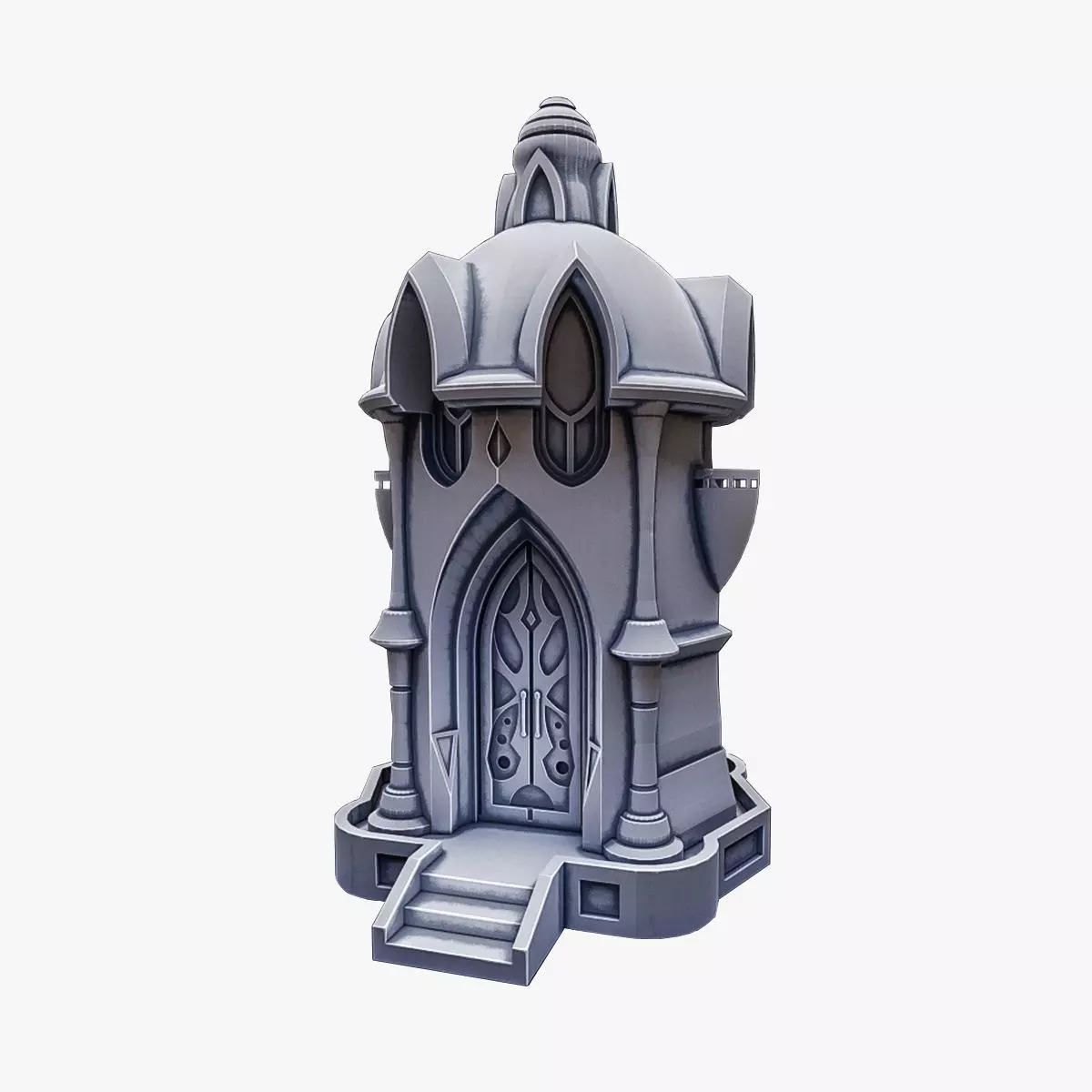 Fantasy Building FB002 3D print model_0