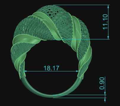 Ultra Vision Ring 733 3D print model_6