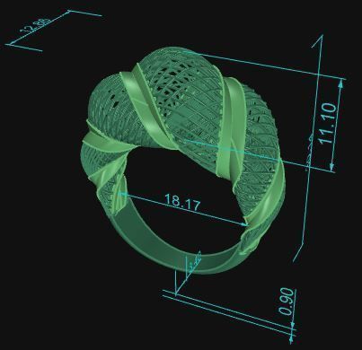 Ultra Vision Ring 733 3D print model_8