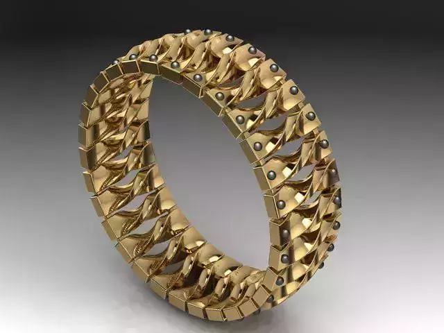 Fashion Ring 3D print model
