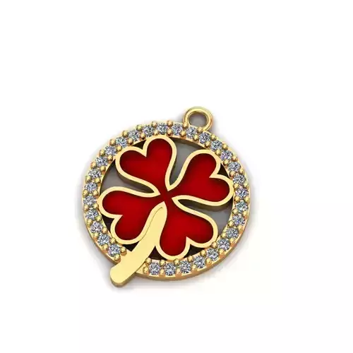 Jewelry four leaf clover charm