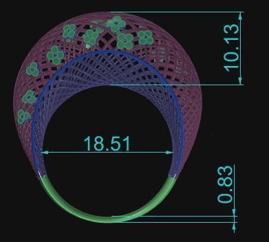 Ultra Vision Ring 762 3D print model_5