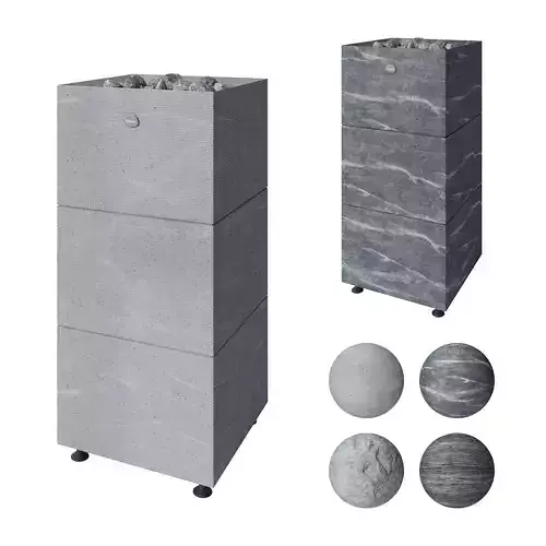 Electric Heaters Set5 Tulikivi Tuisku