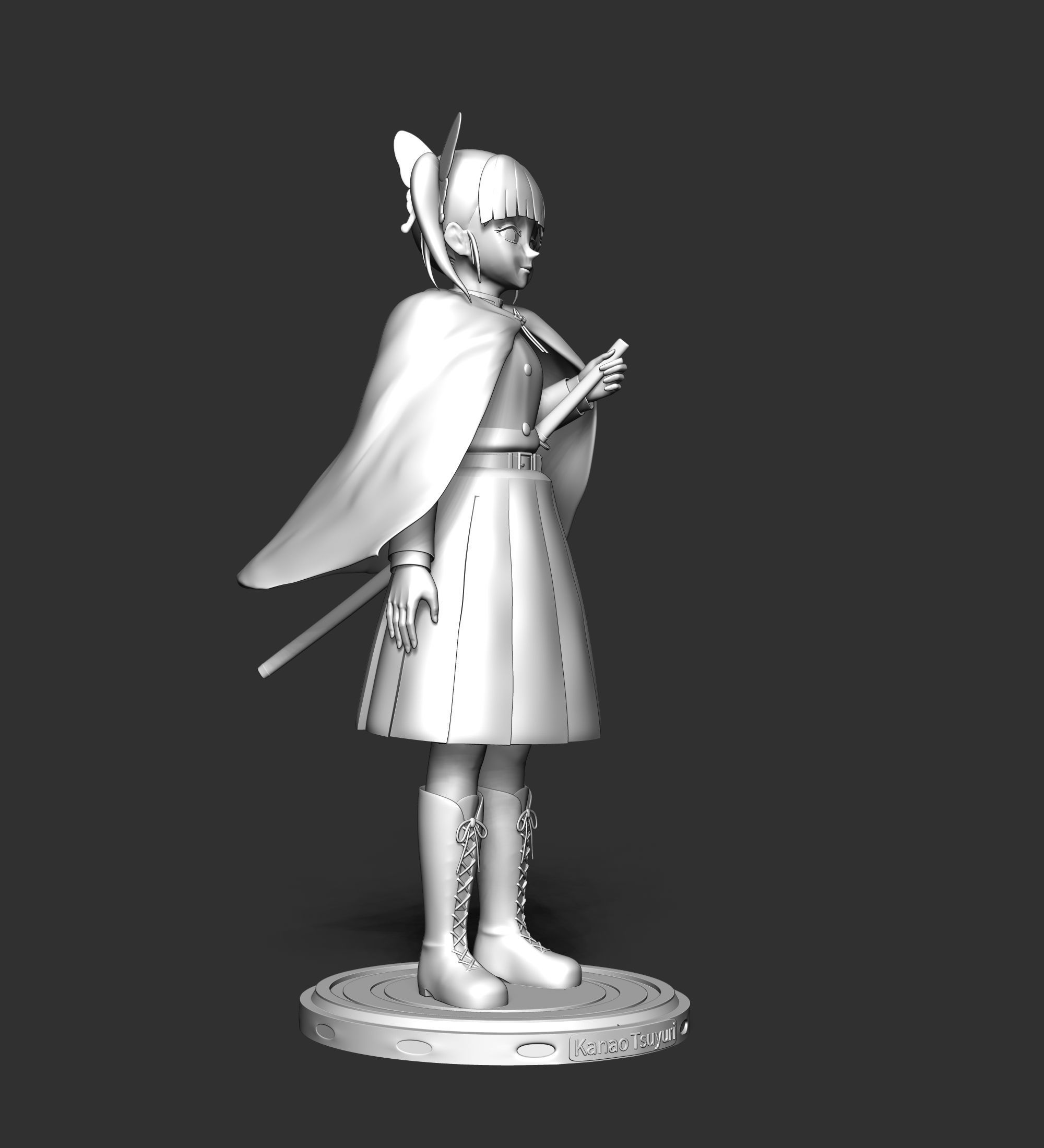 Kanao Tsuyuri - Demon Slayer 3D print model_16