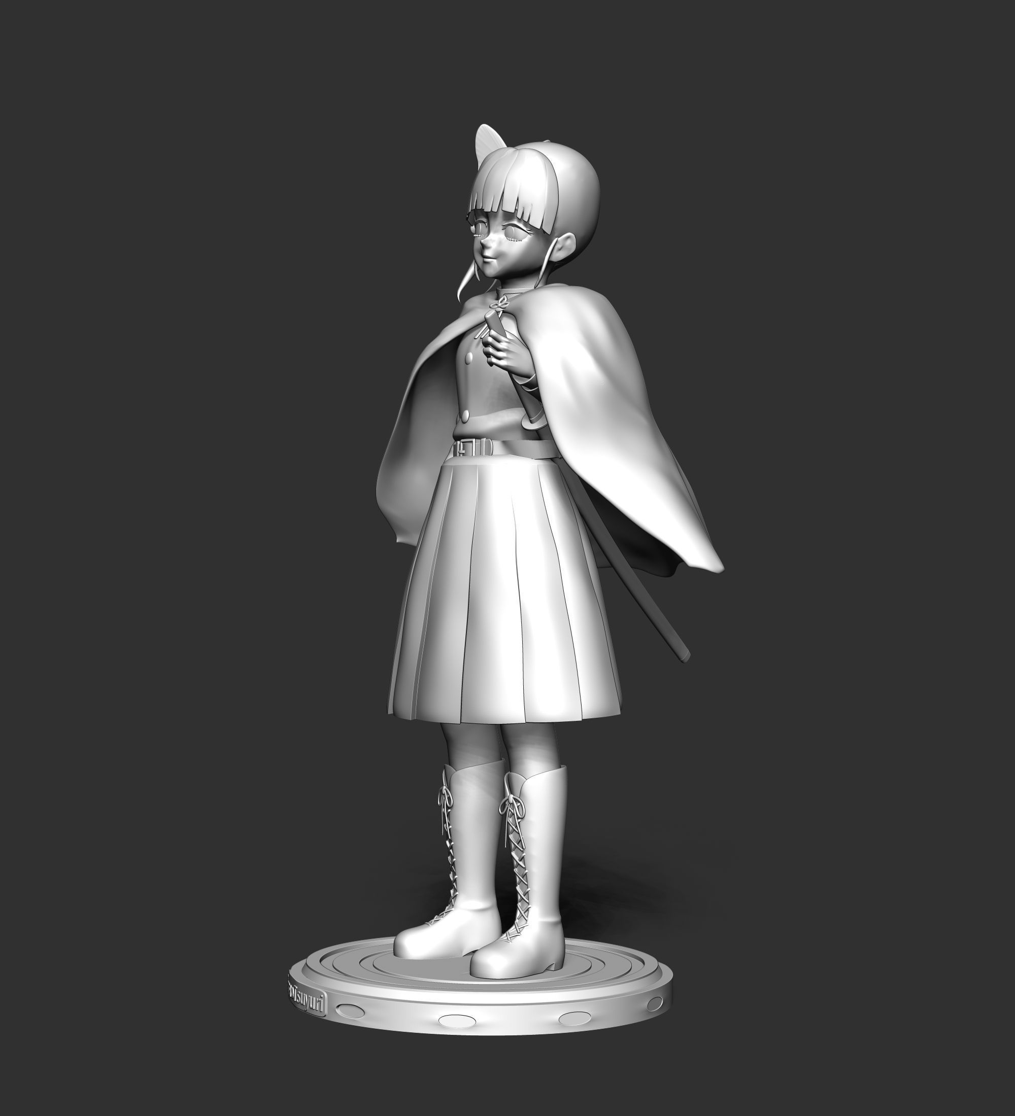 Kanao Tsuyuri - Demon Slayer 3D print model_17