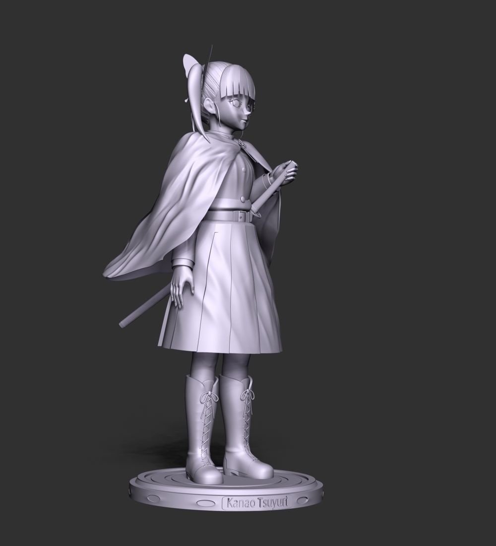 Kanao Tsuyuri - Demon Slayer 3D print model_14