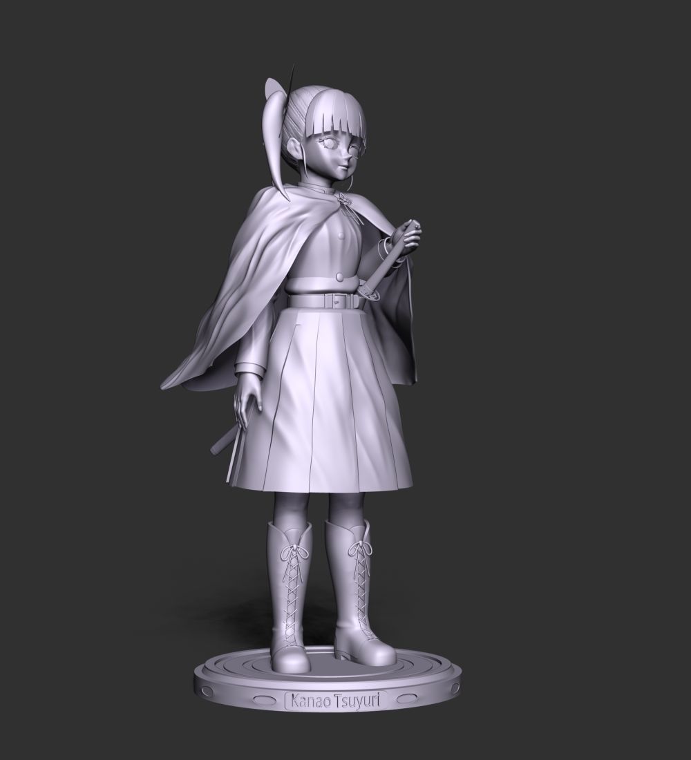 Kanao Tsuyuri - Demon Slayer 3D print model_11