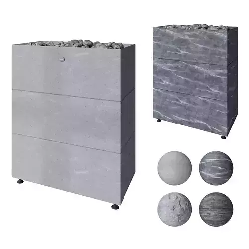  Electric Heaters Set6 Tulikivi Tuisku XL