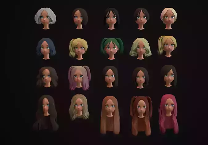20 hairstyles collection