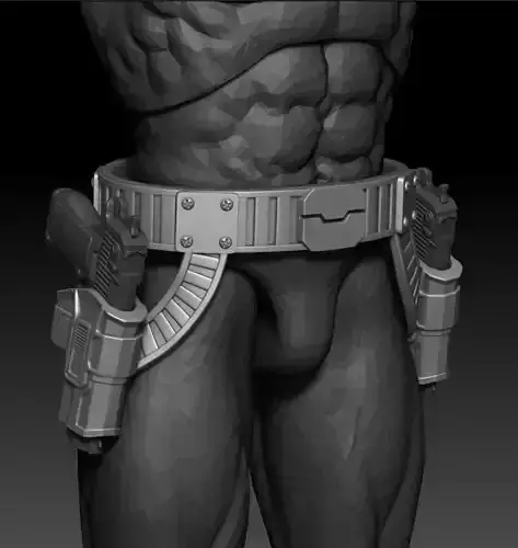 One12Scale Holster V2 and Belt