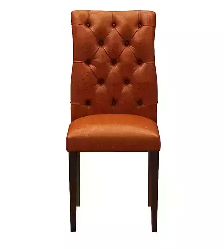 Dining chair  Low-poly 3D model