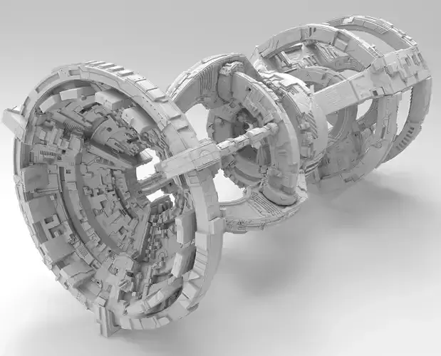 space equipment node 00144 3D model