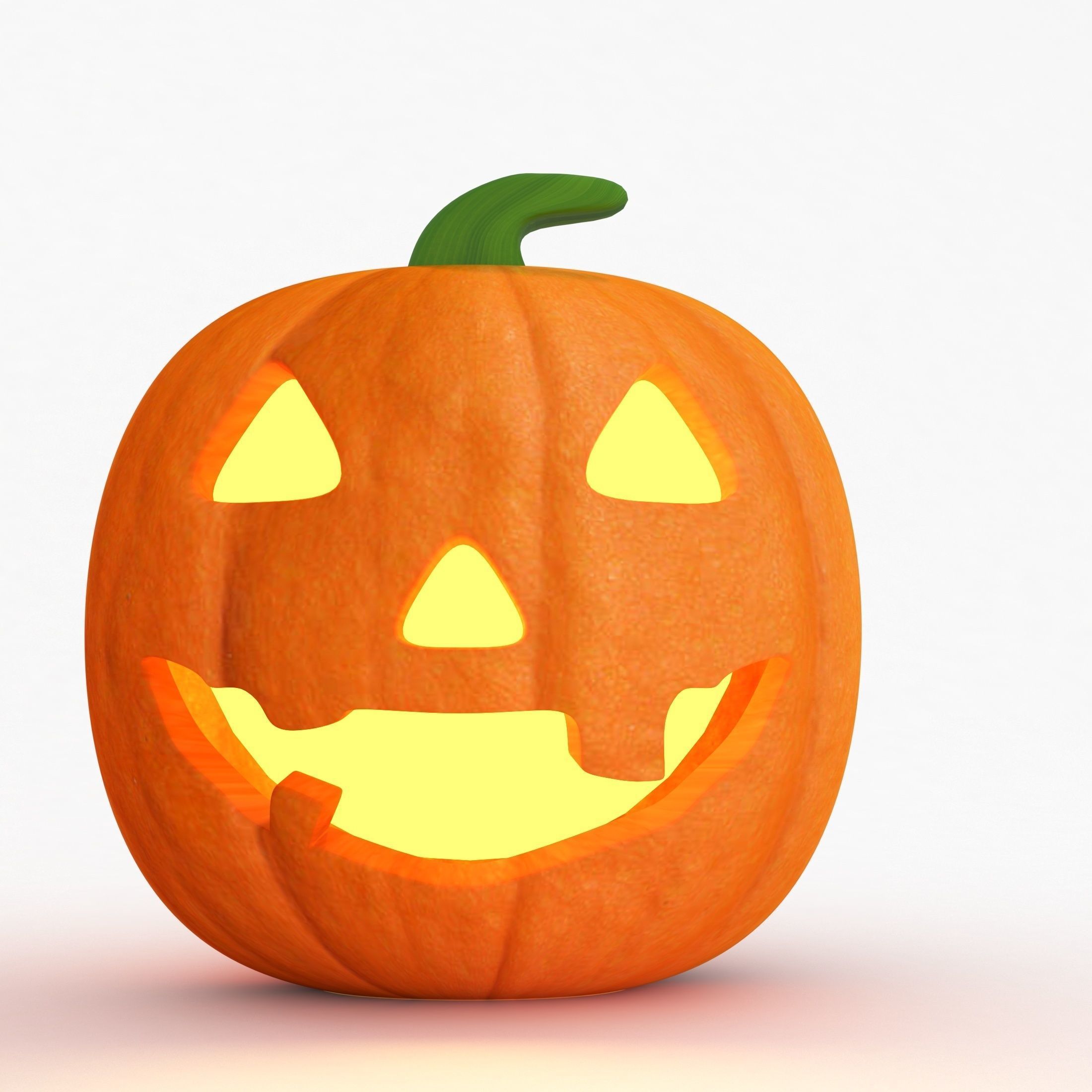 3D model Halloween pumpkins 3D model_2