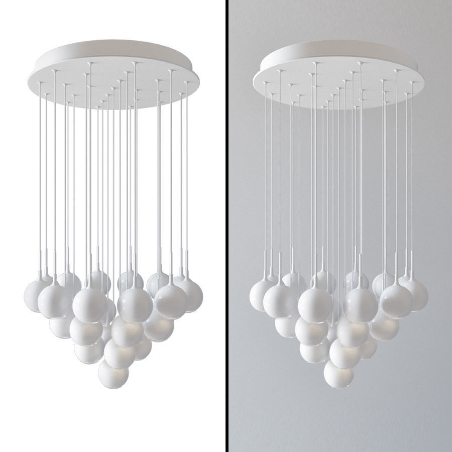 Patruno and Swank Light set 12 lamps 3D model_12