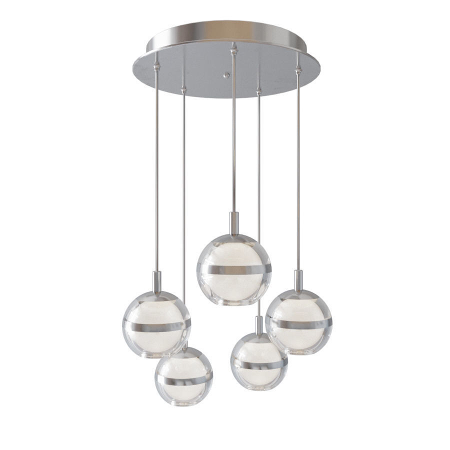 Patruno and Swank Light set 12 lamps 3D model_21