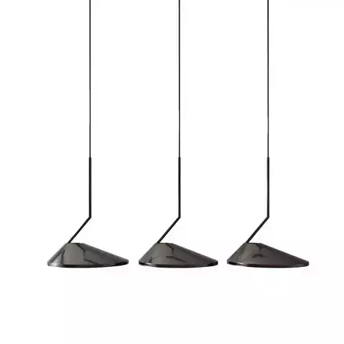 Non La Linear Multi-Light LED Pendant 3D model