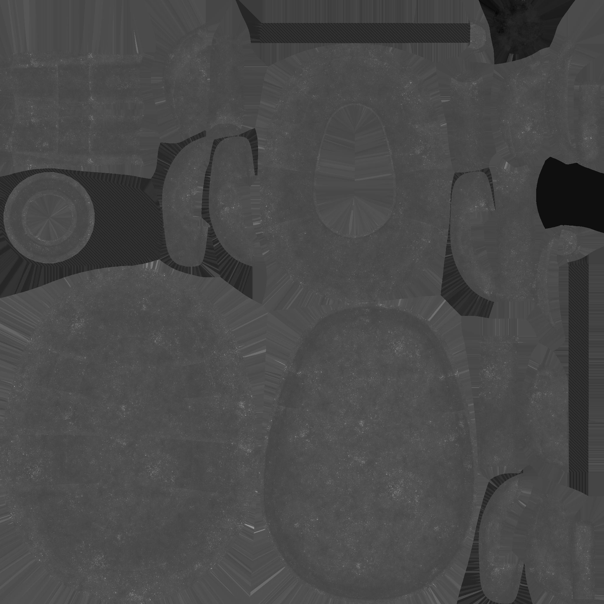 SciFi Backpack C09 Dark Steel - Fashion Character Design Low-poly 3D model_26