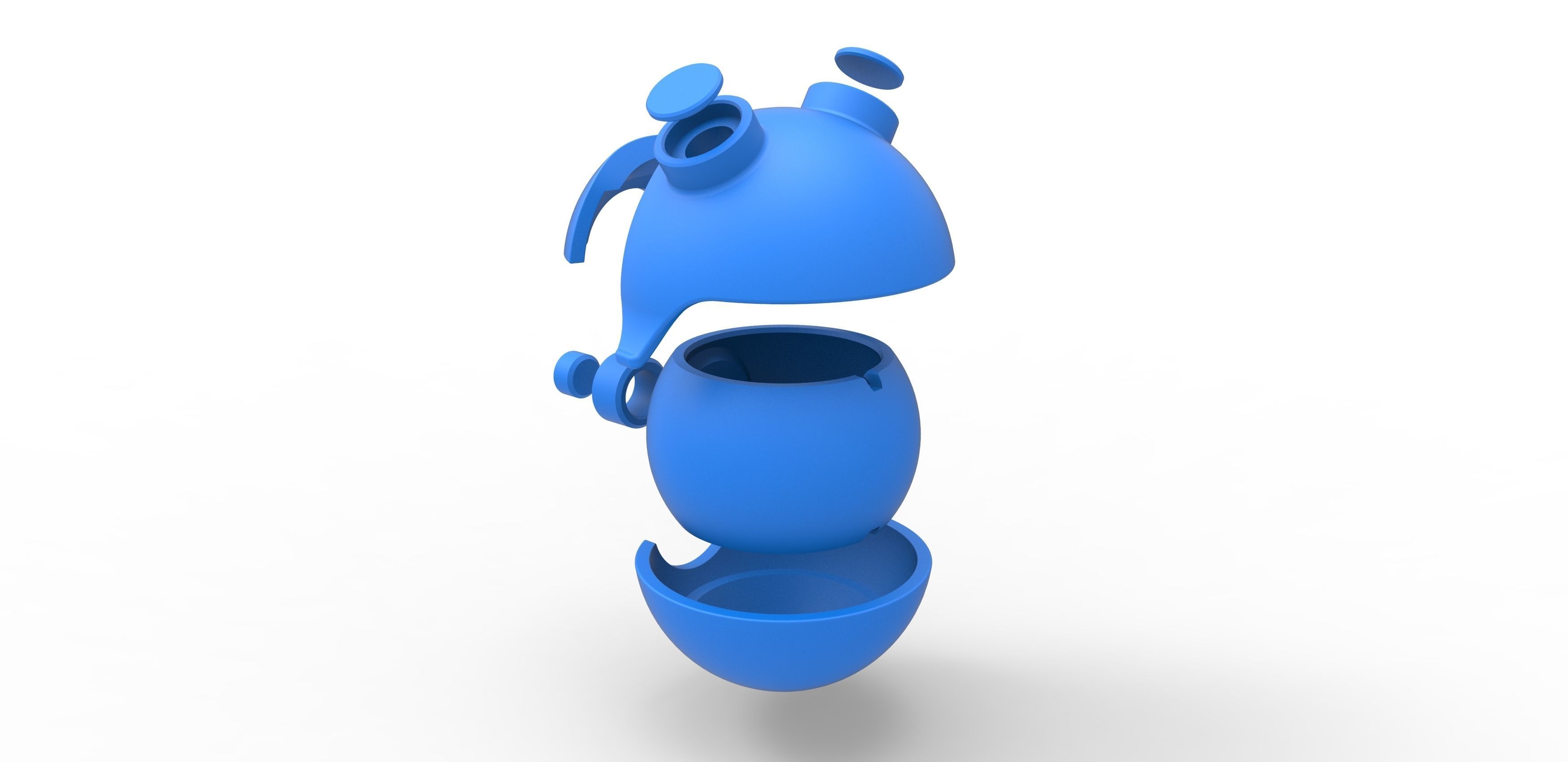 Rocky orb 3D print model_20