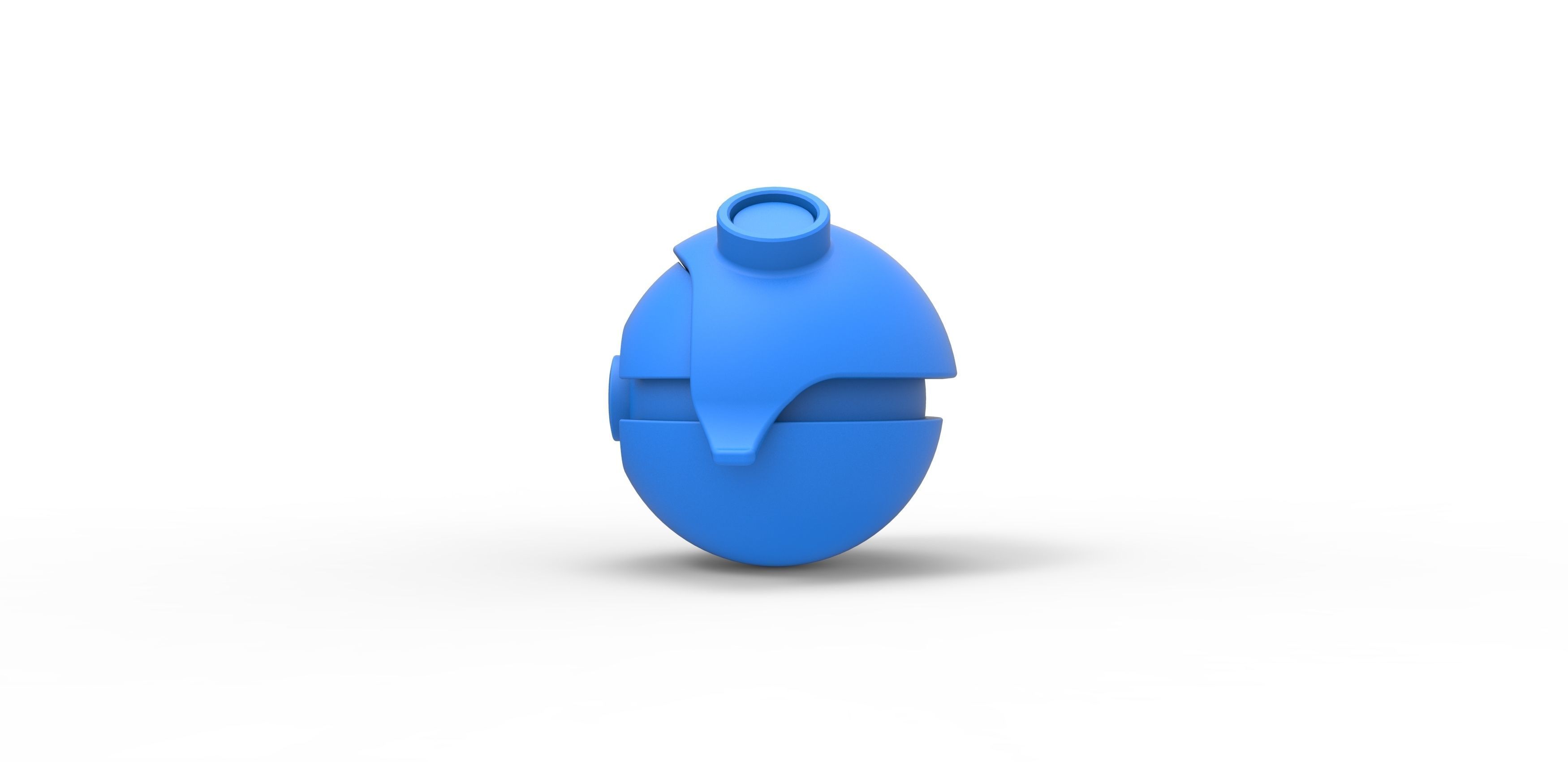 Rocky orb 3D print model_14