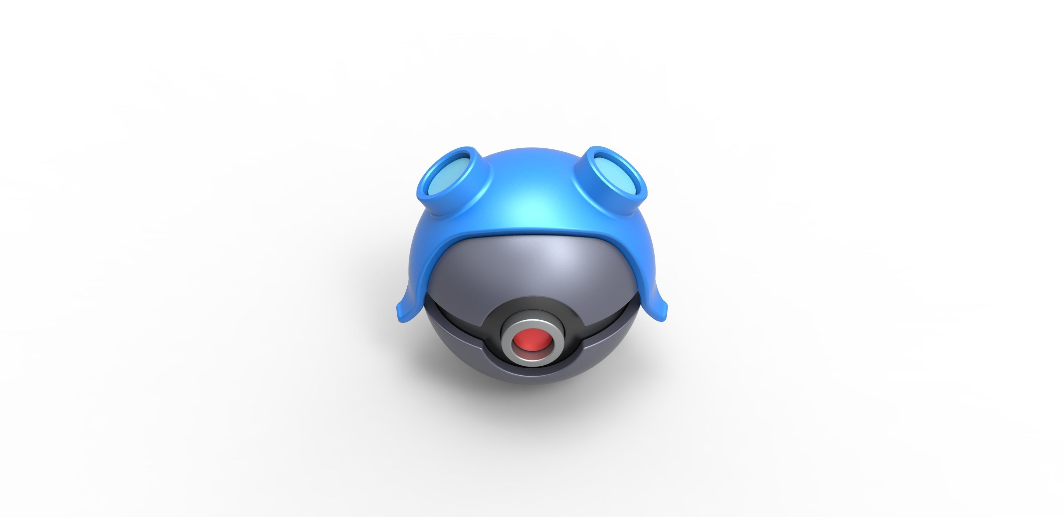 Rocky orb 3D print model_3