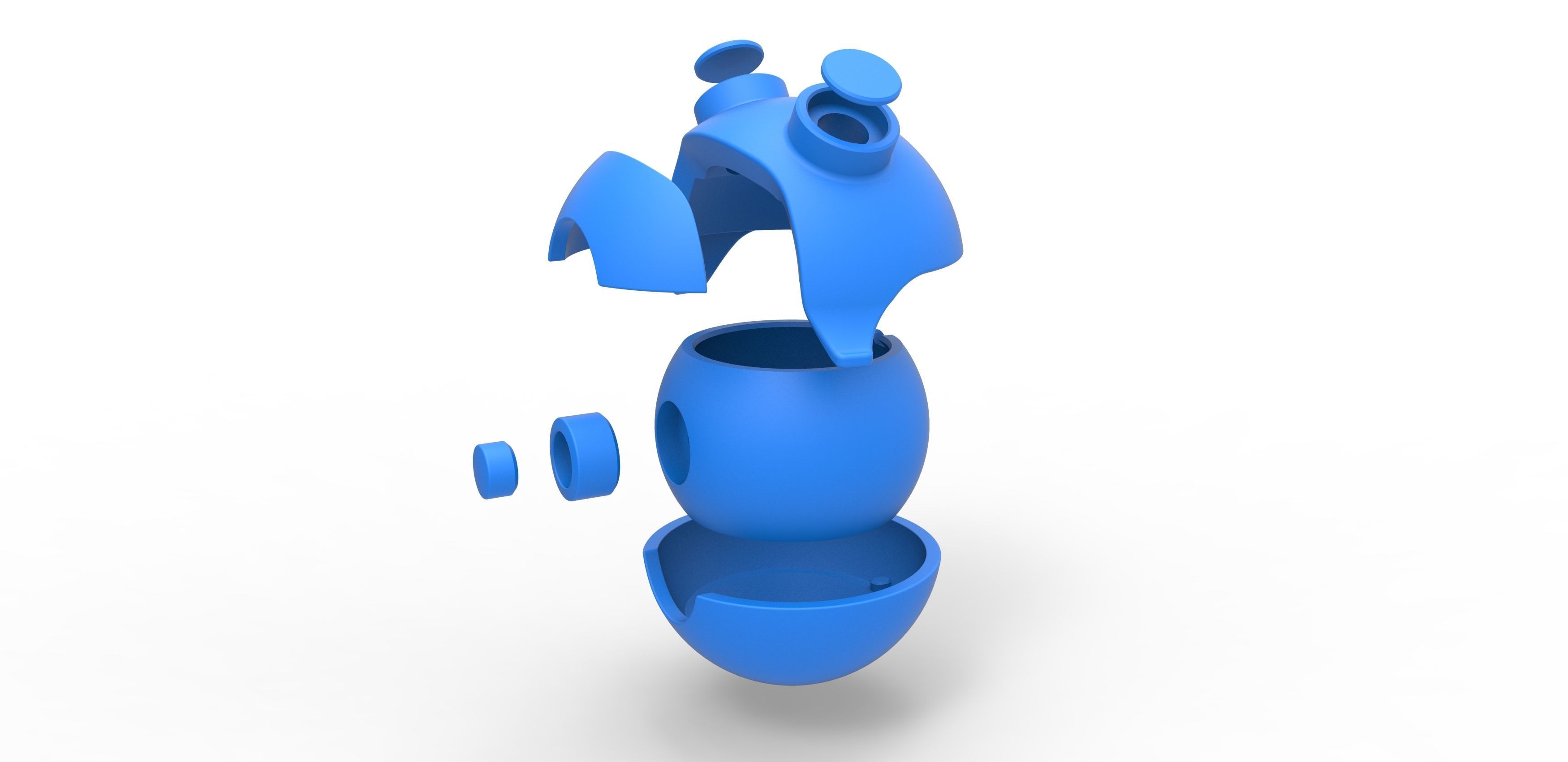 Rocky orb 3D print model_16