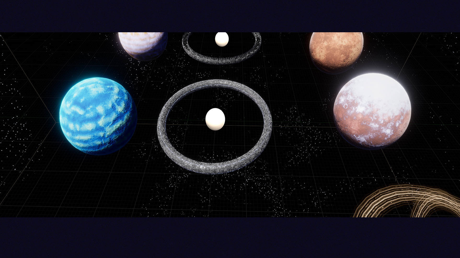 Celestial Body and Space HDRi Mini Package Low-poly 3D model_25