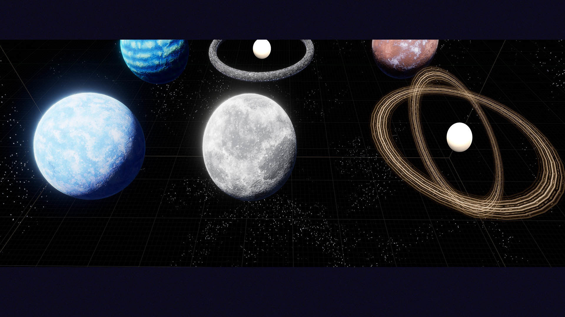 Celestial Body and Space HDRi Mini Package Low-poly 3D model_27