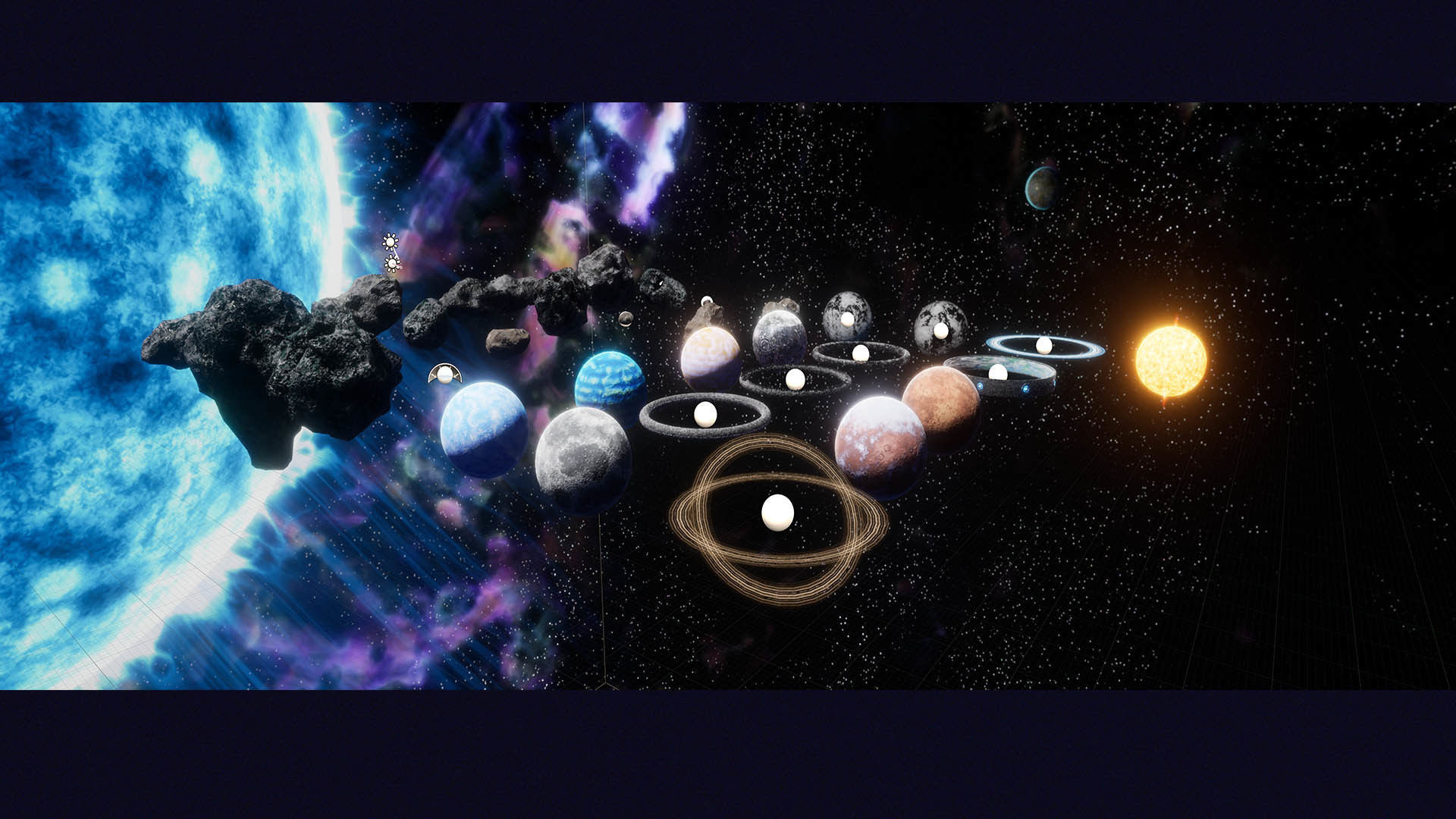 Celestial Body and Space HDRi Mini Package Low-poly 3D model_28