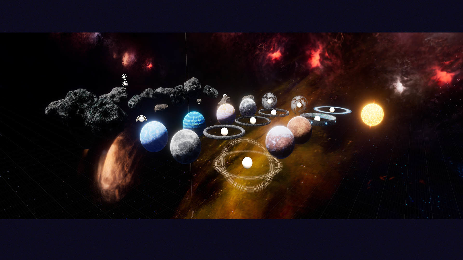 Celestial Body and Space HDRi Mini Package Low-poly 3D model_26