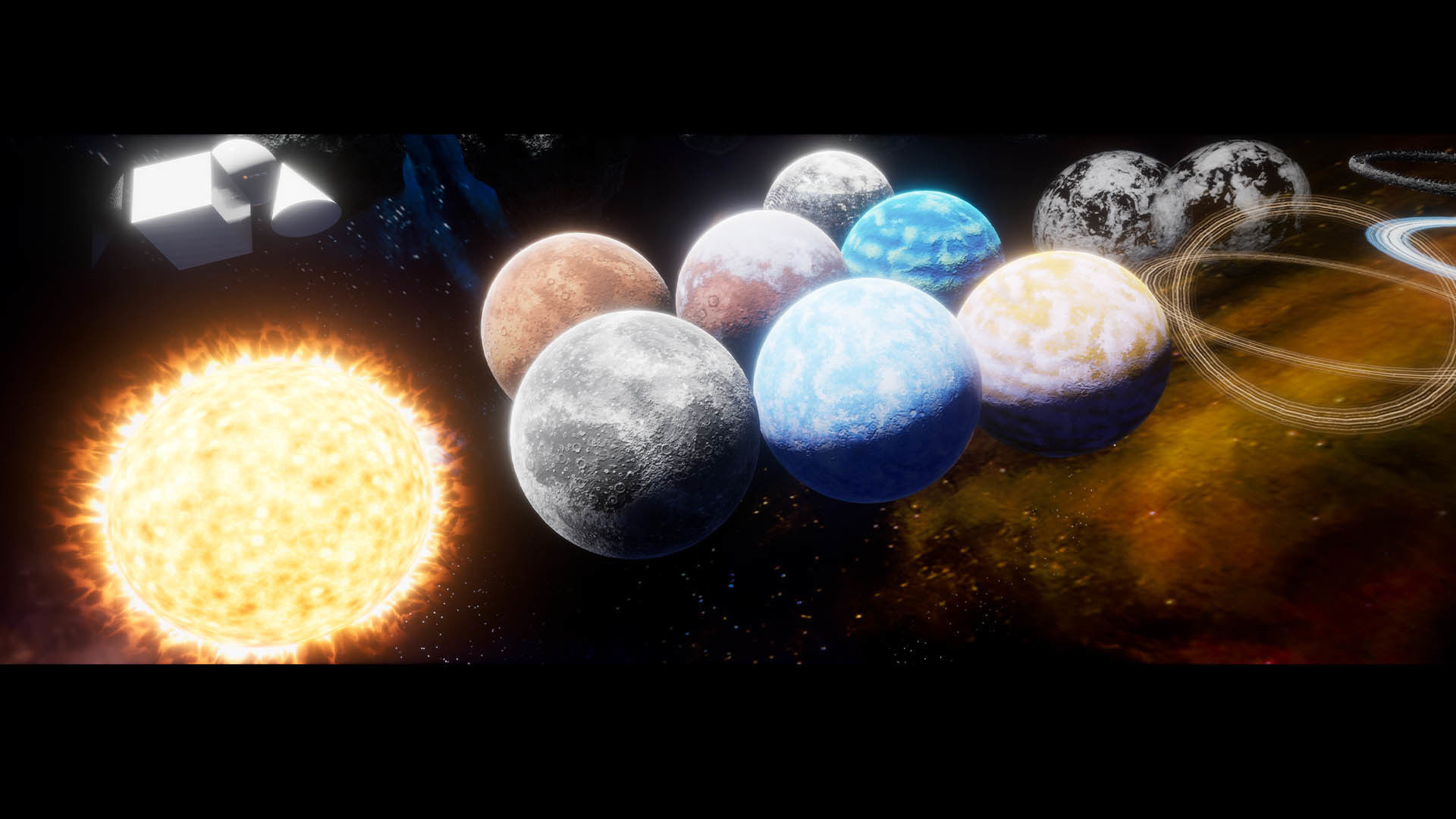 Celestial Body and Space HDRi Mini Package Low-poly 3D model_6