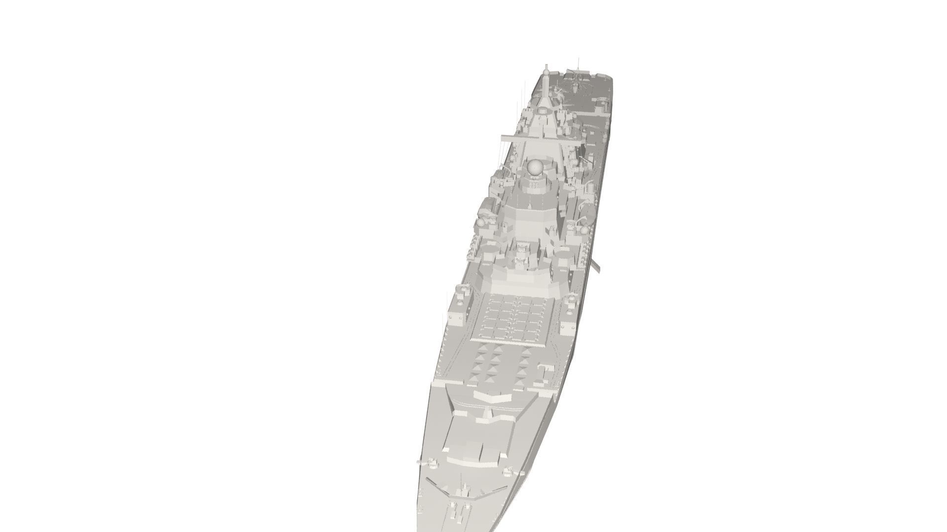 Military Ship 3D model_1