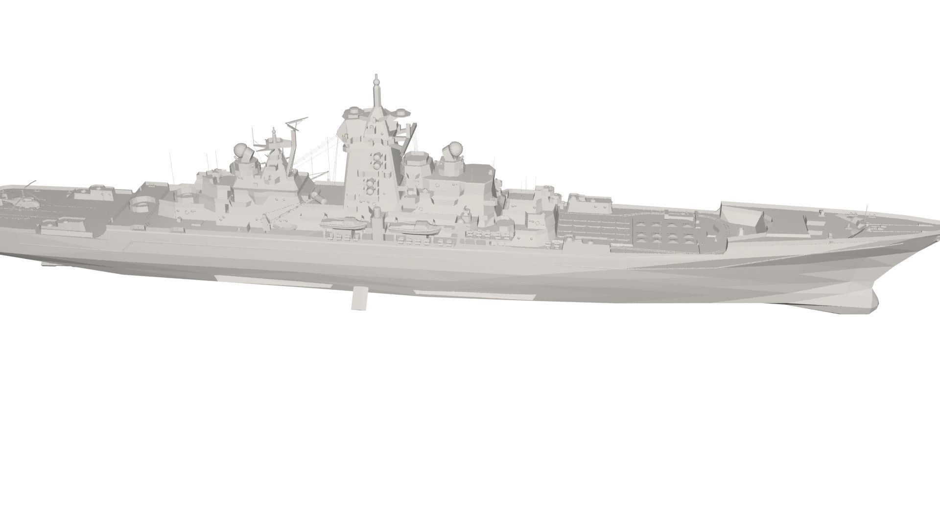 Military Ship 3D model_3