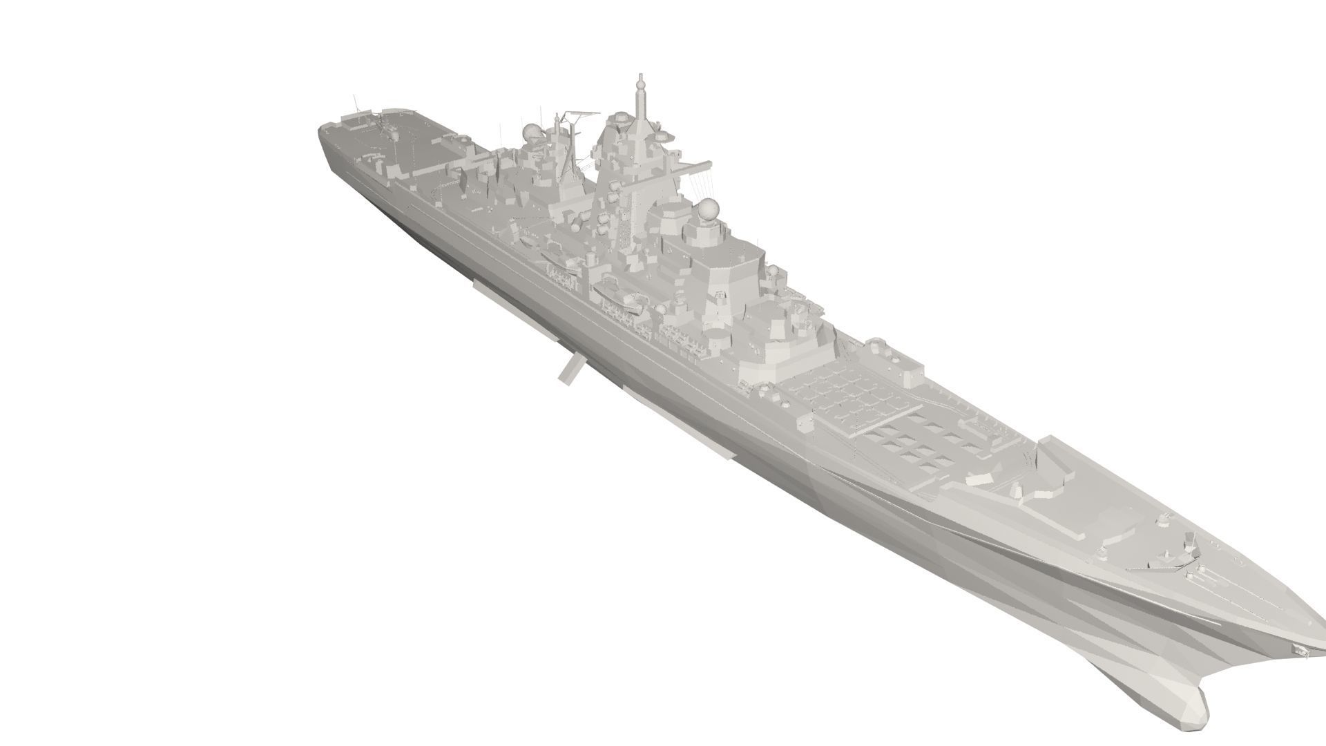 Military Ship 3D model_2