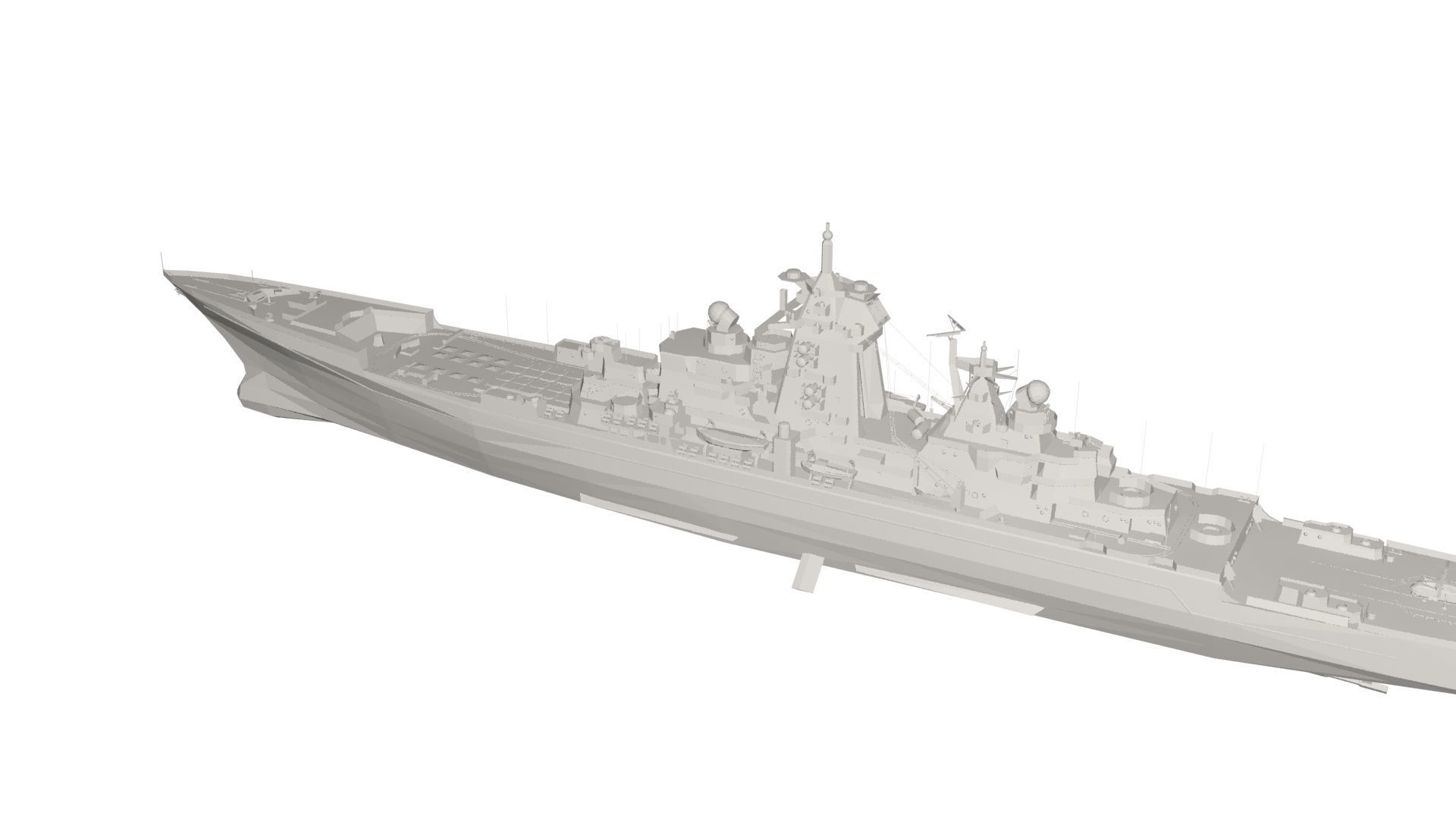 Military Ship 3D model_7
