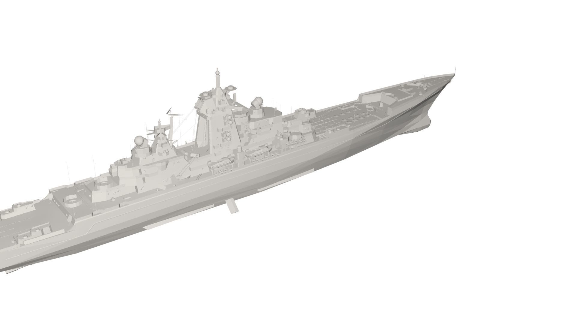 Military Ship 3D model_4