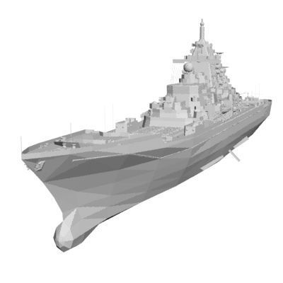 Military Ship 3D model_8