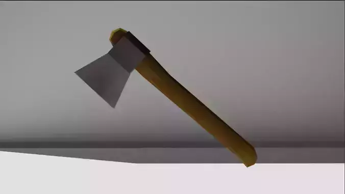 Lowpoly axe