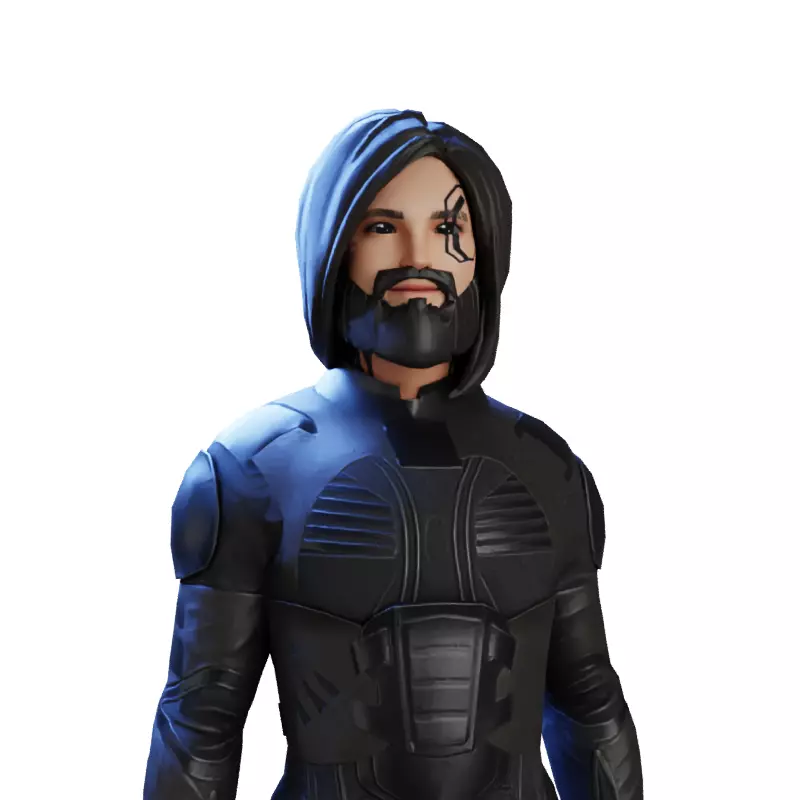 X13N - Metaverse Avatar Free low-poly 3D model
