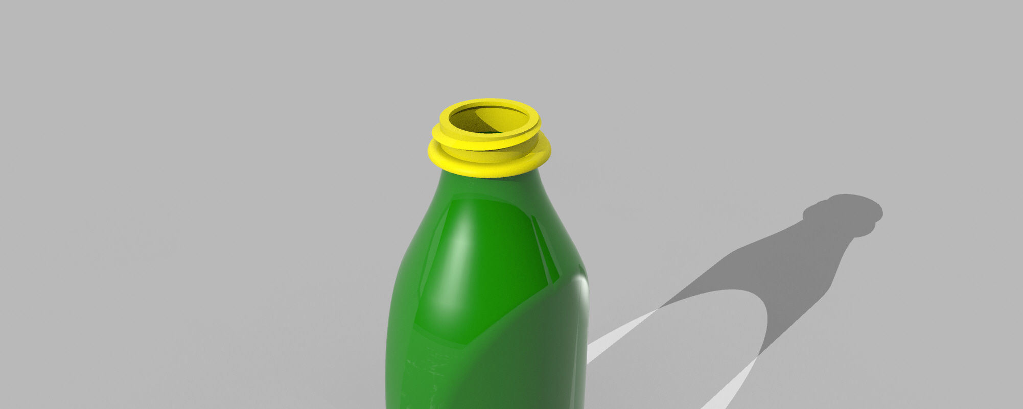 plastic  bottle 3D model_3