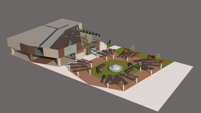 MAKT Community Centre 3D model_11