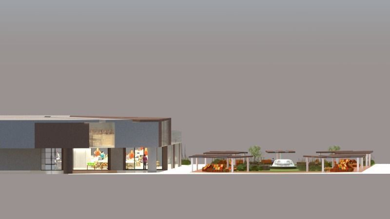 MAKT Community Centre 3D model_7