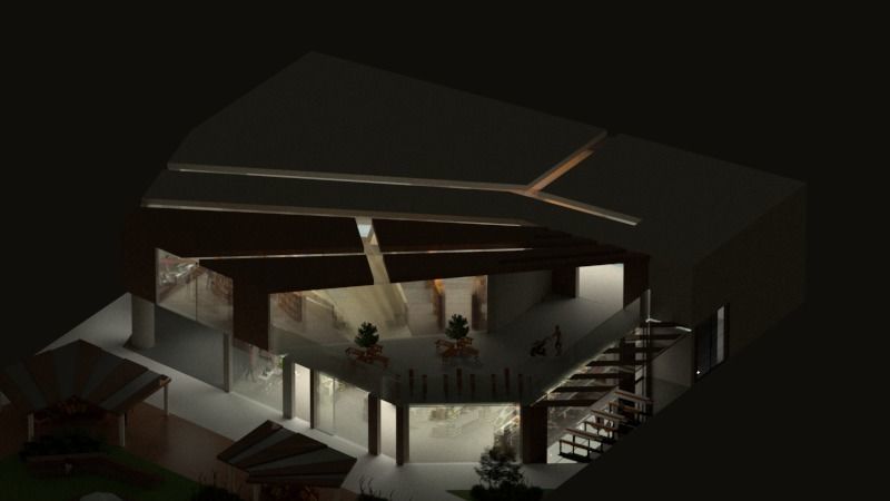 MAKT Community Centre 3D model_4